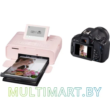 Принтер Canon SELPHY CP1300 (розовый) картинка 3